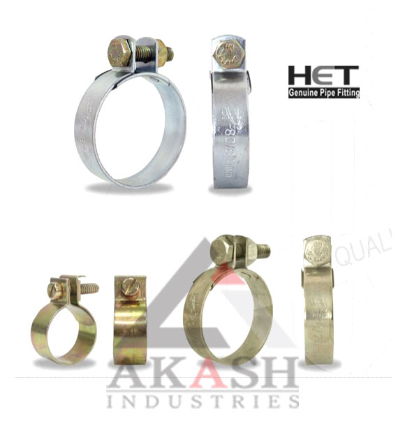 MS Hose Pipe Clamp Manufacturers Rajkot Gujarat India - Submersible